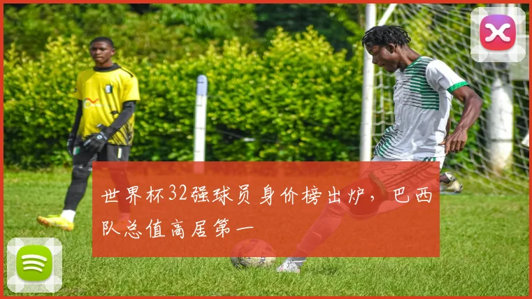 世界杯32强球员身价榜出炉，巴西队总值高居第一